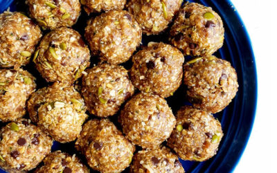 Fully Loaded Energy Balls With Hemp, Coconut, And Pumpkin Seeds